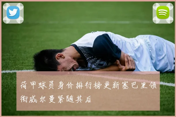 荷甲球员身价排行榜更新塞巴里领衔威尔曼紧随其后